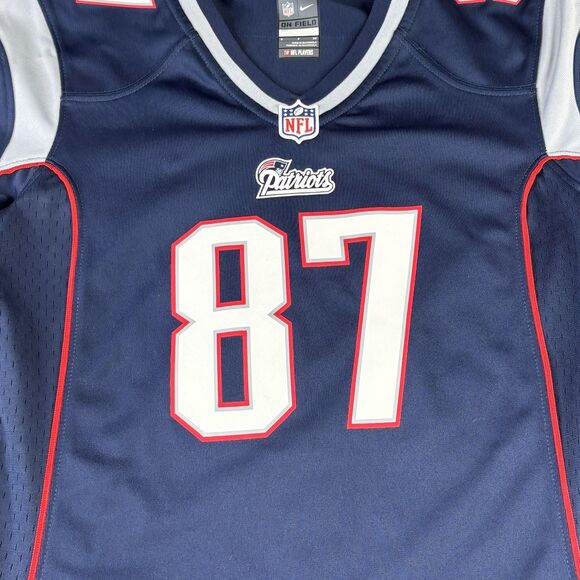 New England Patriots Jersey Womens Small NFL Football Gronkowski 87 Nike - Picture 5 of 15